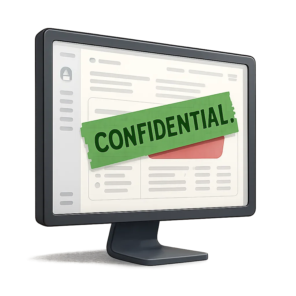 Protect sensitive data